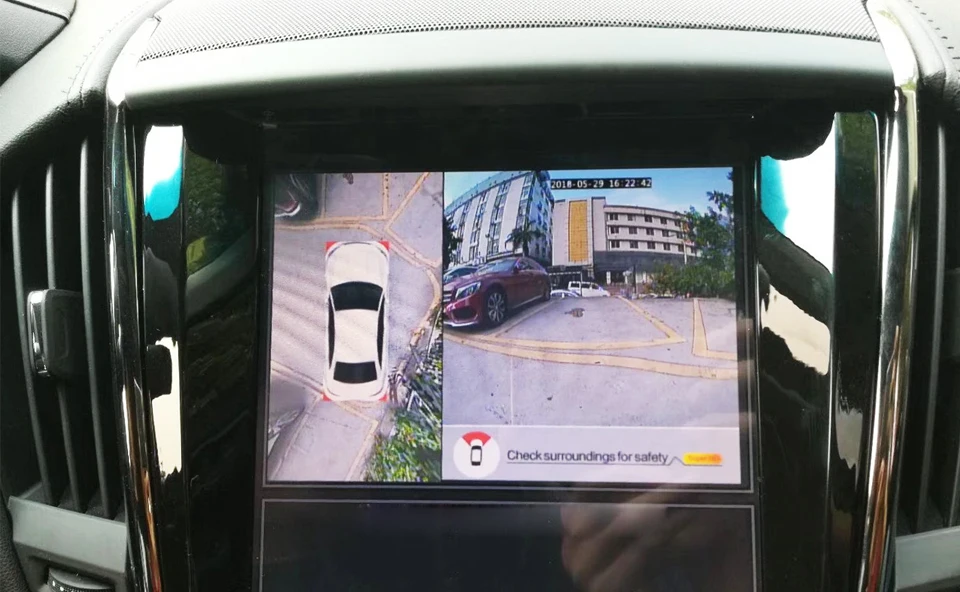 Smartour Автоматическая панорамная камера заднего вида, 360 градусов, парковочная система, автомобильная камера, круглая камера ночного видения, обратная камера De Recul