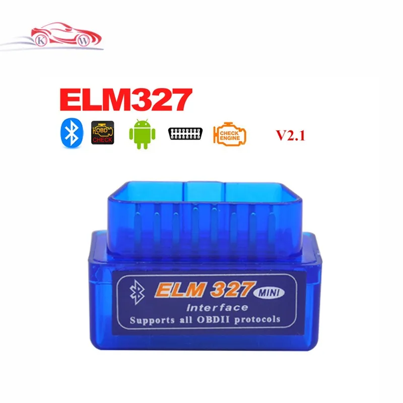 Последняя версия Супер Мини ELM 327 Bluetooth V2.1 OBD2 сканер ELM327 OBD 2 Автомобильный