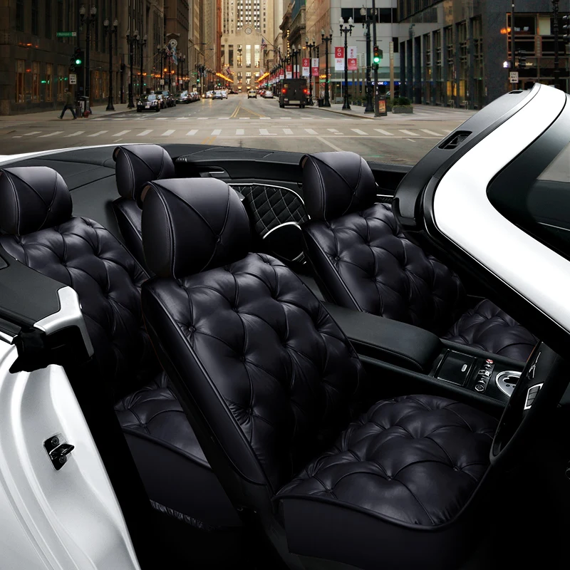 Искусственная кожа зимняя подушка для автомобильного сиденья полные толстые S