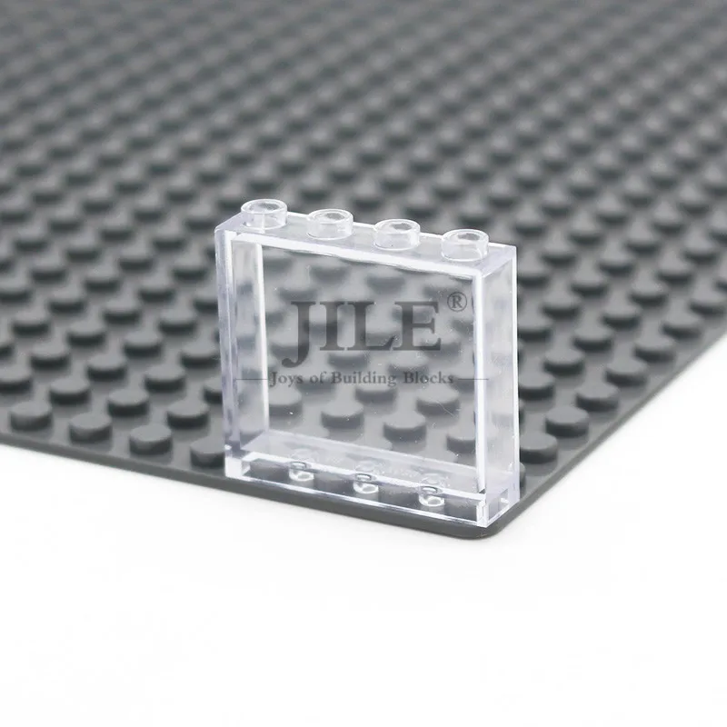 MOC прозрачная панель для планшета из АБС-пластика 1x4x3, креативные строительные блоки, кирпичи, совместимые с частицами сборки