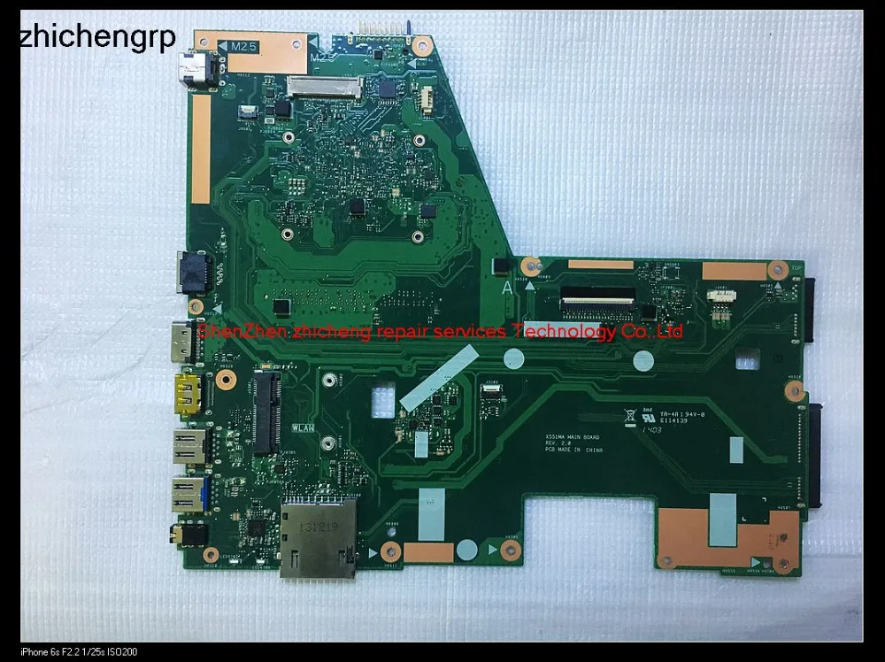 For ASUS D550M X551MA laptop main board 2.0 60NB0480-MB1500-205 Celeron N2815 integrated graphicsmotherboard | Компьютеры и офис
