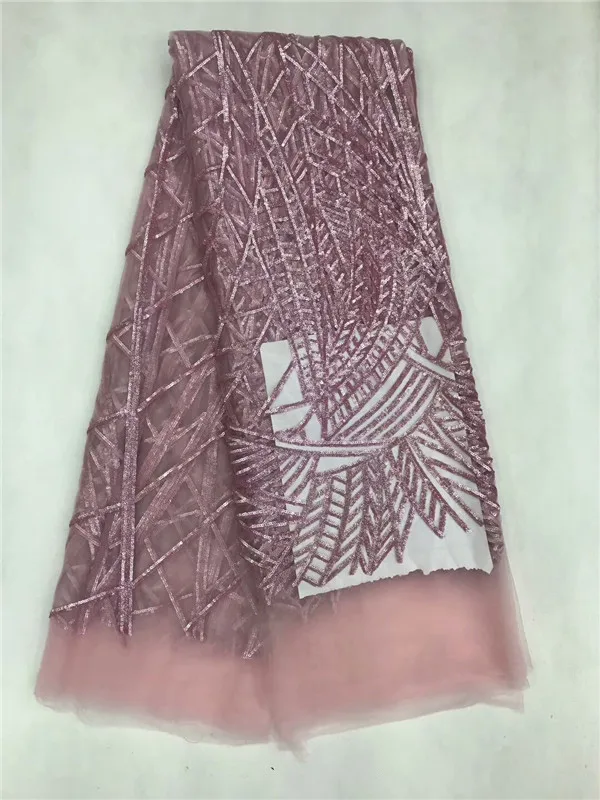 Flower Sequined Style African Mesh Tulle Net Lace green Sequins Party Dress Fabrics French India Guipure Embroiderey Fabric | Дом и сад