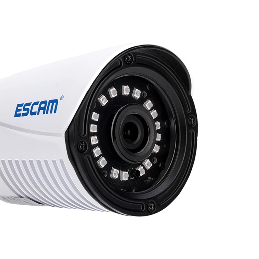ESCAM QE07 IP Камера открытый Водонепроницаемый IP66 720 P HD P2P POE обнаружения движения