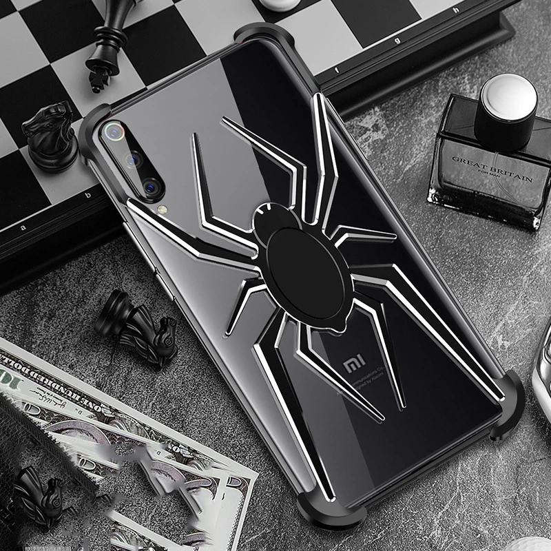 Футляр Fashion Spider Element Metal Bumper для Xiaomi Mi 9 из роскошного авиационного алюминиевого сплава для защиты Mi9