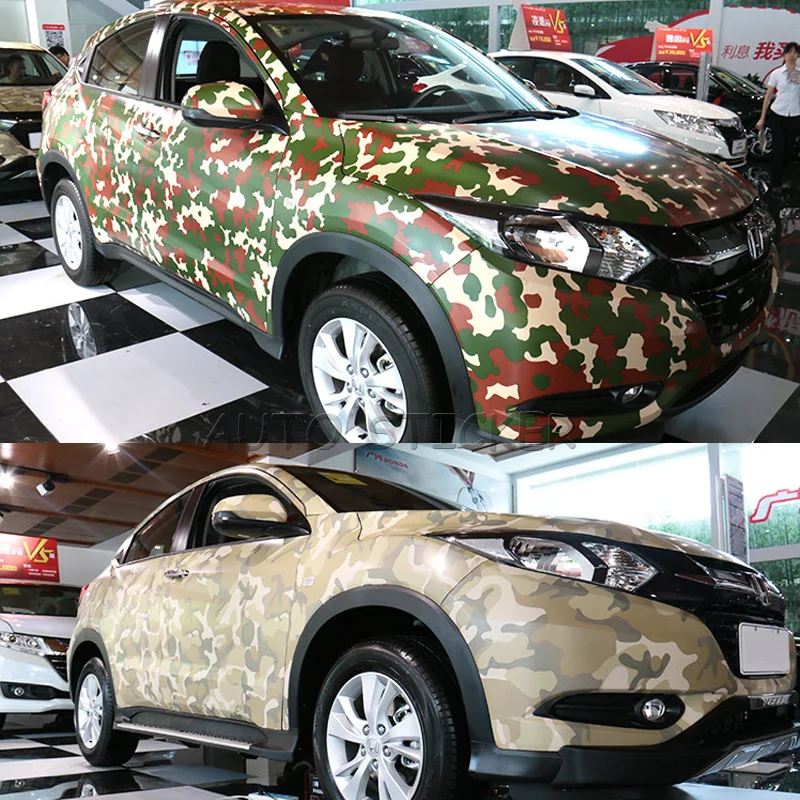 Лидер продаж камуфляжная Автомобильная наклейка премиум класса 10/20/30/40/50 см * 152