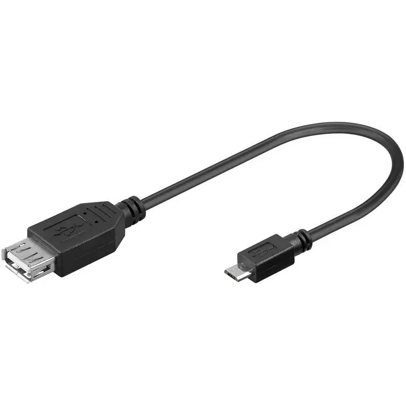 Кабель MicroUSB A female to B OTG Goobay|Переходники и адаптеры| |