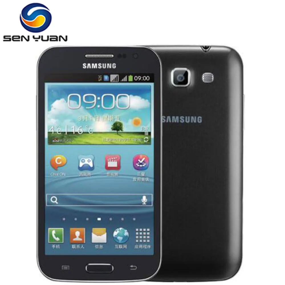 Оригинальный сотовый телефон Samsung Galaxy Win I8552 Android ROM 4 Гб Wifi четырехъядерный 7