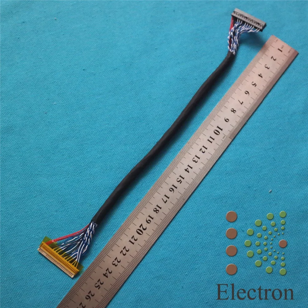 Универсальный кабель LVDS для фиксации 5 шт. 30Pin 2ch 8 бит ЖК контроллера 17 '' 26''