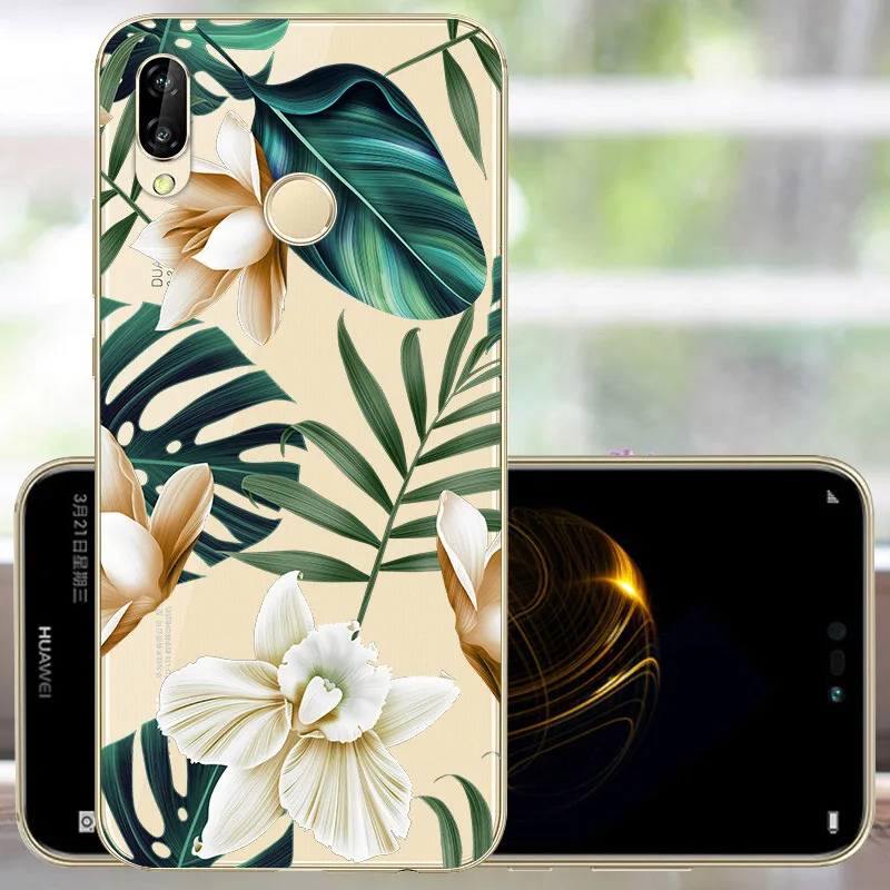 Мягкий силиконовый чехол для Huawei Nova 3 из ТПУ 3i защитный телефона чехлы задняя