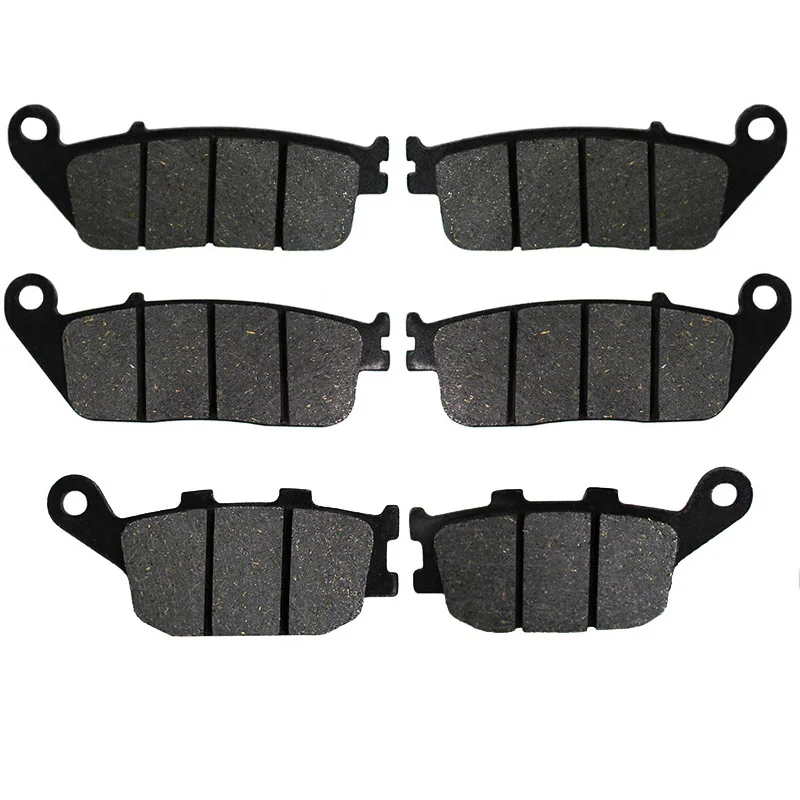 Передние и задние тормозные колодки для мотоцикла Kawasaki Z 750 (ZR 750 L/M) ABS (2007-2011) Z750 ZR750