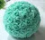 Mint Green 1"(25 см) висящий цветочный шар ВИНО свадьба целование шары Pomanders мята зеленые цветы Свадебные Украшения Центральные элементы - Цвет: Mint Green