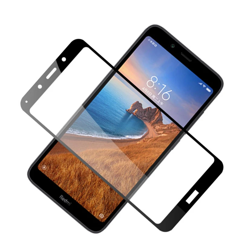9D защита для экрана закаленное стекло Xiaomi Redmi 7A Note 7 полное покрытие пленка