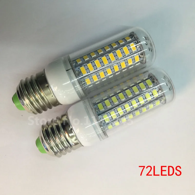 4 шт. светодиодные лампы E27 5730 в 220 В 24/36/48 Светодиодный 56/69/110|5730 e27|smd e27e27 220v |