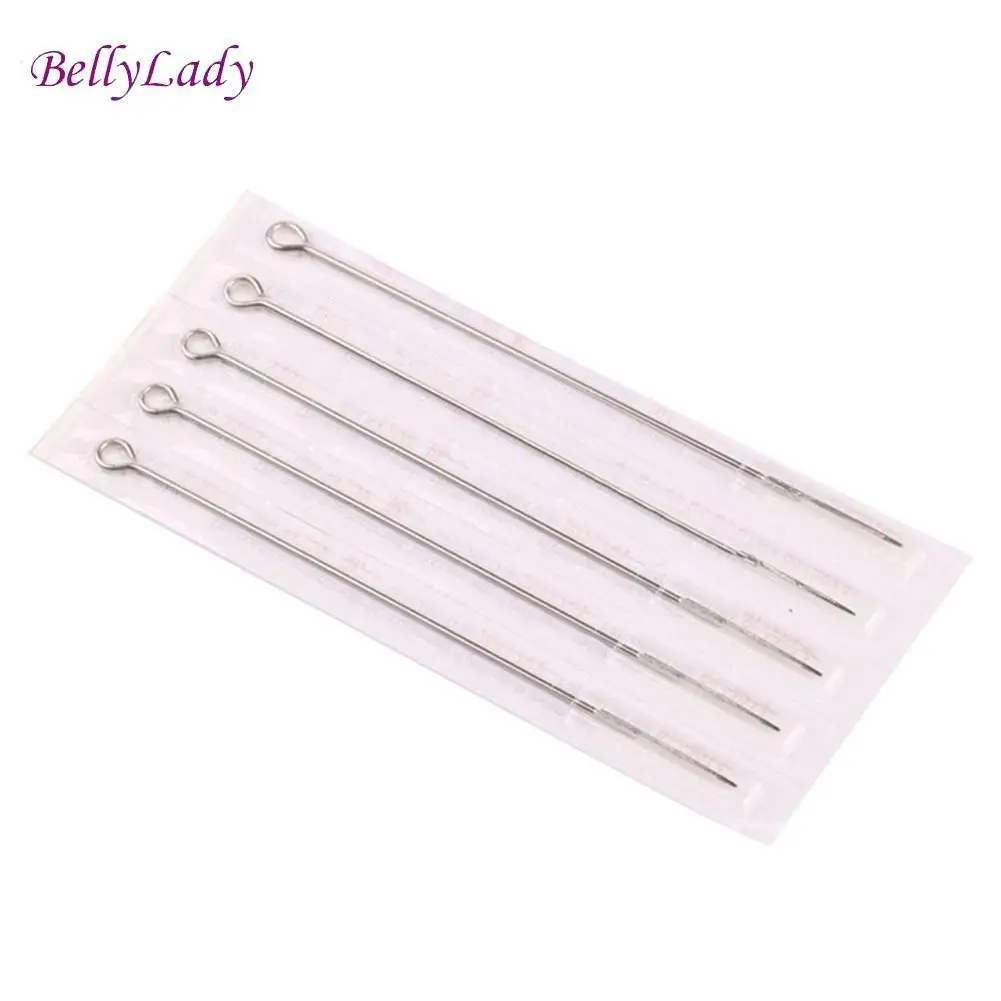 BellyLady 100 шт. иглы татуировки с разным размером стерильные 3RL 5RL 5RS 5M1 7RL 7RS 7M1 9RL 9RS 9M1 |
