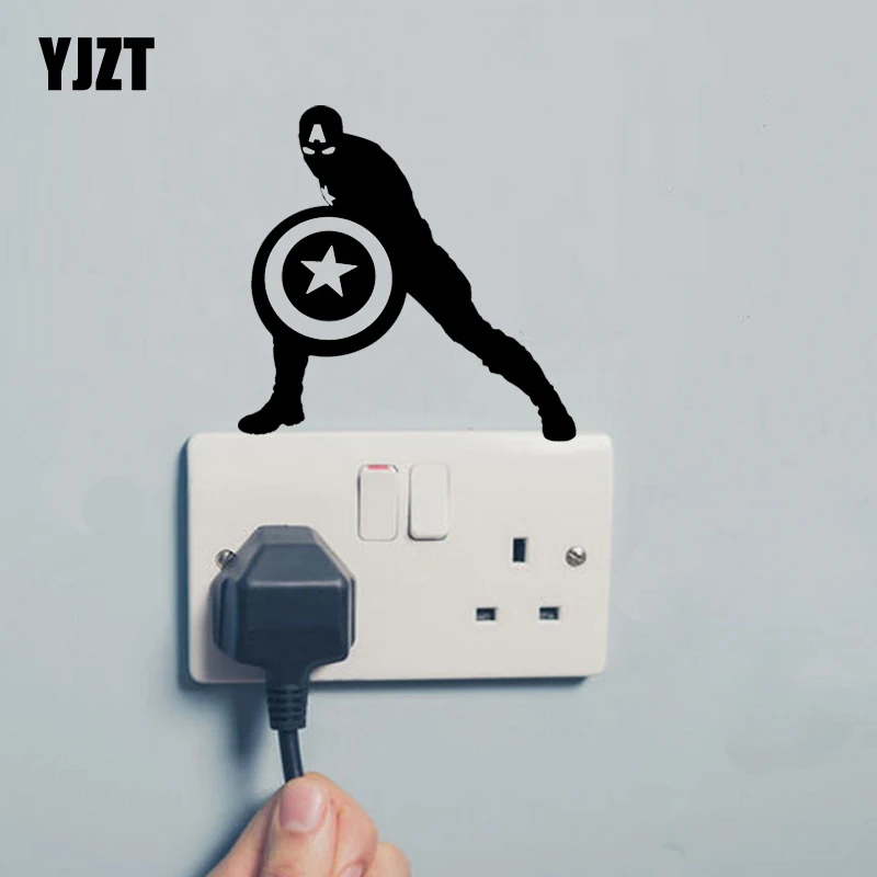 Виниловые стикеры на настенный выключатель Great Hero 7SS0337 | Дом и сад