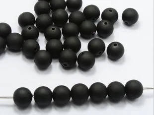 Разноцветные флуоресцентные неоновые Матовые акриловые шарики 12 мм 50 шт.