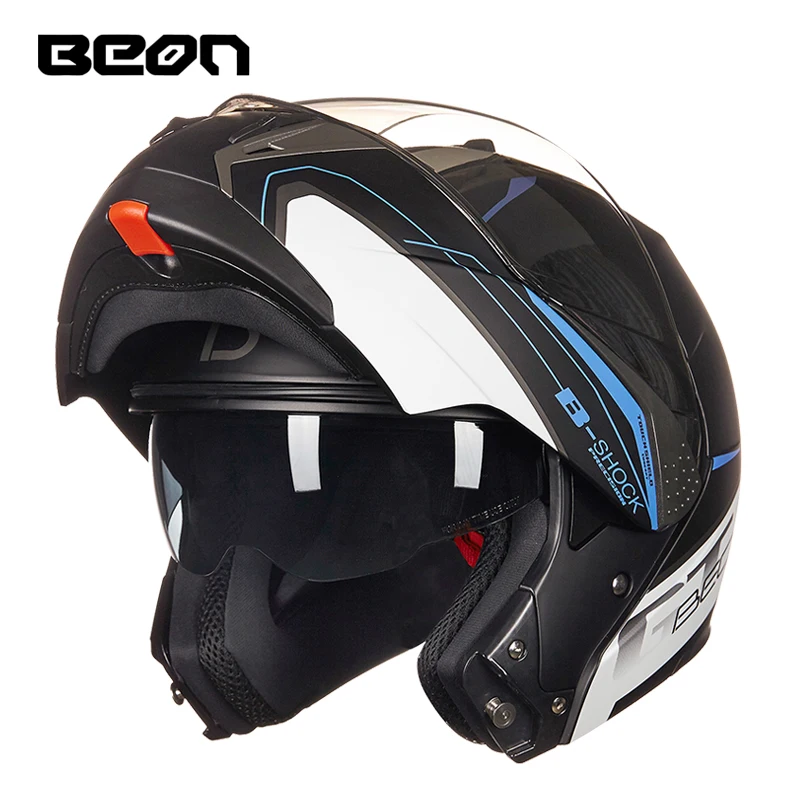 Последние moto rcycle полный шлем модульный флип шлем cascos para moto двойной объектив гоночный шлем capacete BEON-b700 ECE