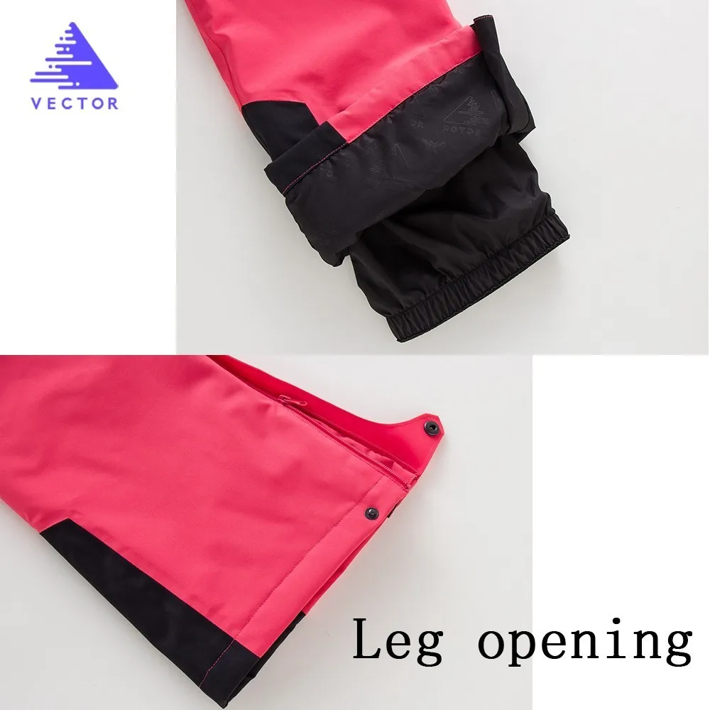 Extra Thick Ski Pant Overalls Warm Snow Sport Men Winter Trouser Women Skiing Suit Snowboard Outdoor Clothes Waterproof New