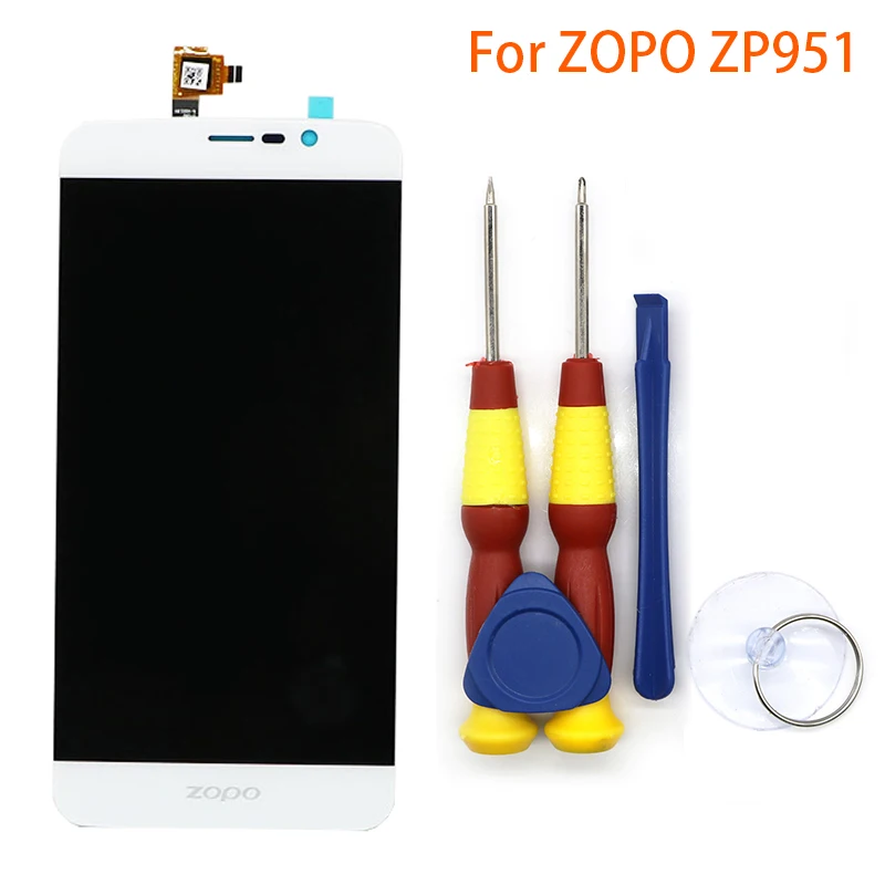 Новый оригинальный для ZOPO ZP951 Скорость 7 сенсорный экран ЖК дисплей Дисплей