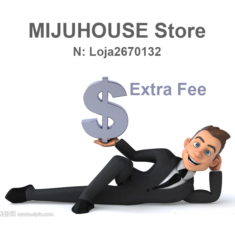 2017 Adicional De Pagar Por Uma Taxa Extra Para O Seu Fim Como Discutido Loja: MIJUHOUSE Store N: Loja2670132|loja|parapara loja |