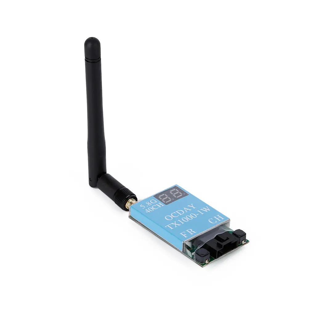 TX1000 1000MW 7 26V беспроводной av передатчик изображения для OCDAY FPV 5 8G 40 каналов|wireless