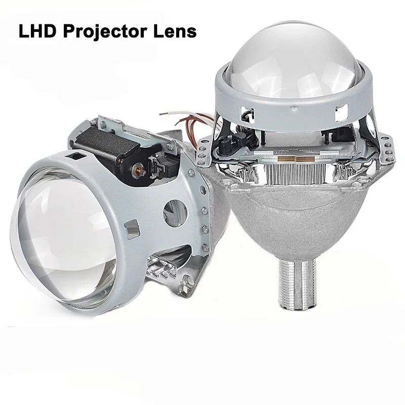HELLA 5 2 шт. 3,0 ''линзы проектора bi xenon H7 без потерь неразрушительная установка H1 H3 H4 H7 H11 авто фары для автомобиля - Цвет: LHD Projector Lens