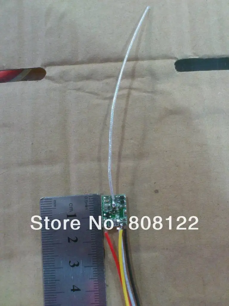 50mw 1.2Ghz Wireless audio and Video Transmission module mini size 13x11mm 1.2G video wireless Transmitter |