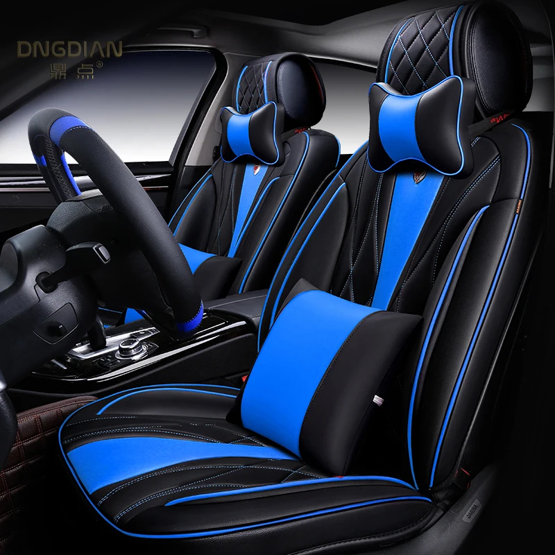 DINGDIAN(передняя+ задняя) 5 Автомобильное сиденье крышка подходит HYUNDAI ACCENT/Avante/IONIQ/I30/Elantra/SONATA/I40/Azero/Genesis/Grand SantaFe