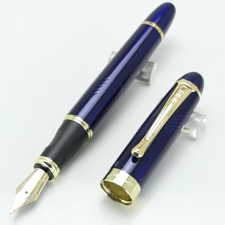 Jinhao X450 авторучка 18KGP ширококонечная красный Бургундия туман Pattern 22 Стили канцелярские школы и офиса пишущих ручек