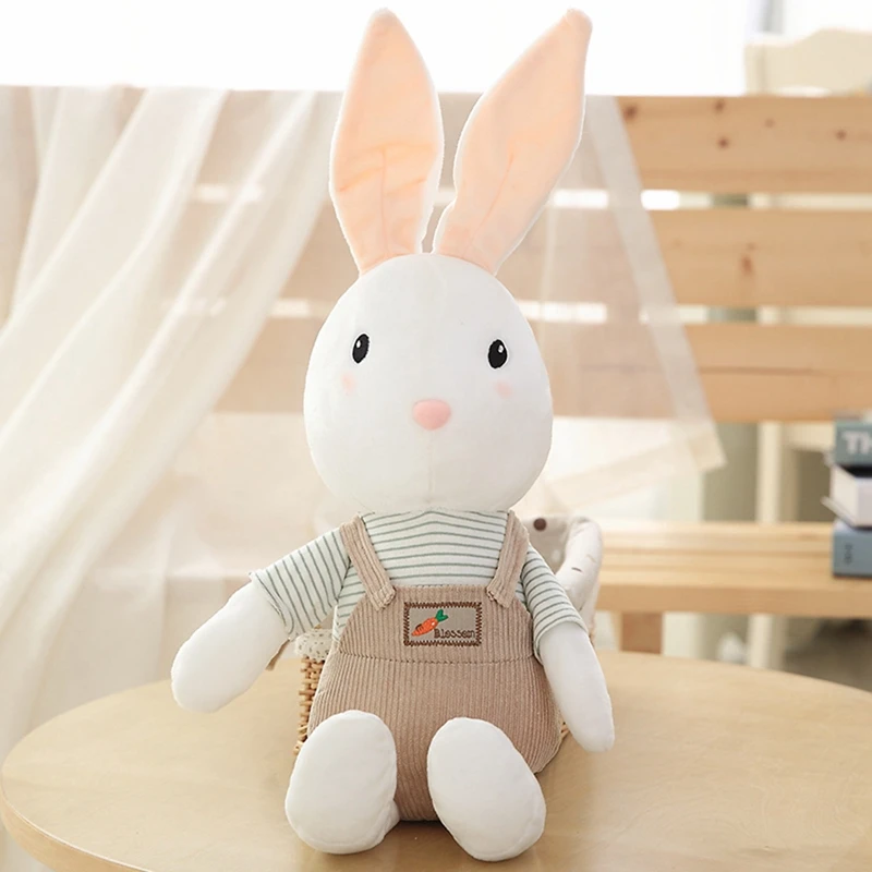 Милые Нагрудник кролик мягкие игрушки Kawaii Анжела кукла для девочек на день