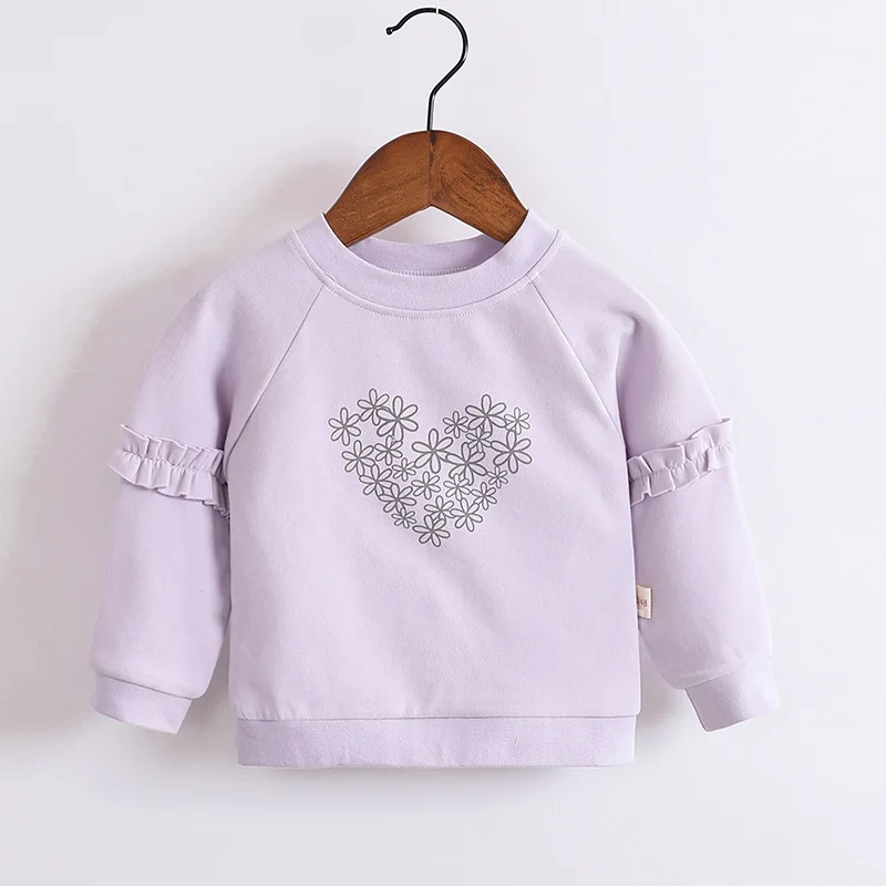 Толстовки для маленьких девочек коллекция 2019 года сезон весна осень детская