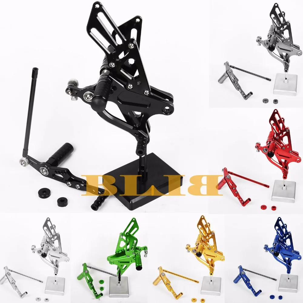 CNC Rearsets для Yamaha YZF R25 R3 MT 25 MT25 2015 2016 2017 2018 мотоциклетные регулируемые ножные колышки