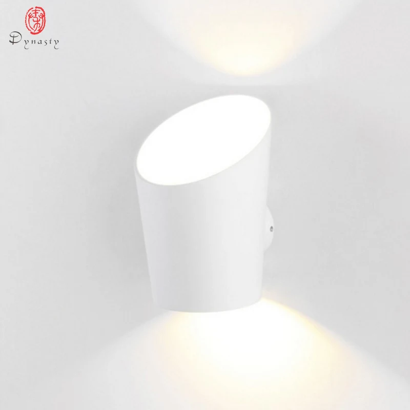 Минималистичная светодиодный вая светодиодная настенная лампа династии
