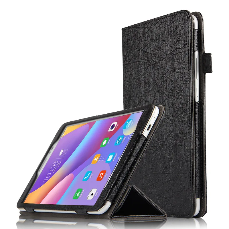 Black Чехол для huawei T2 Pro 10 FDR-A01W/FDR-A03L откидной складной чехол-подставка для huawei MediaPad T2 10,0 Pro 10,1 дюймов планшетов - Цвет: Black