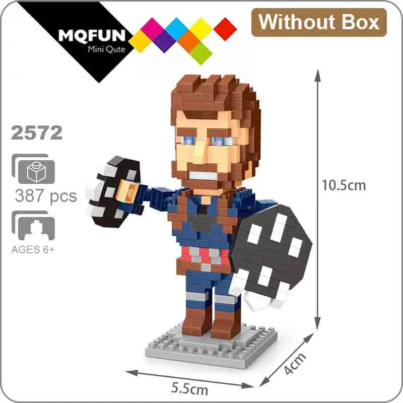 2572 Without Box Wisehawk мини-блок супер герой Экшн фигурки Marvel Мститель Человек-паук Черная пантера Веном мини Строительный Блок игрушка для детей - Цвет: 2572 Without Box