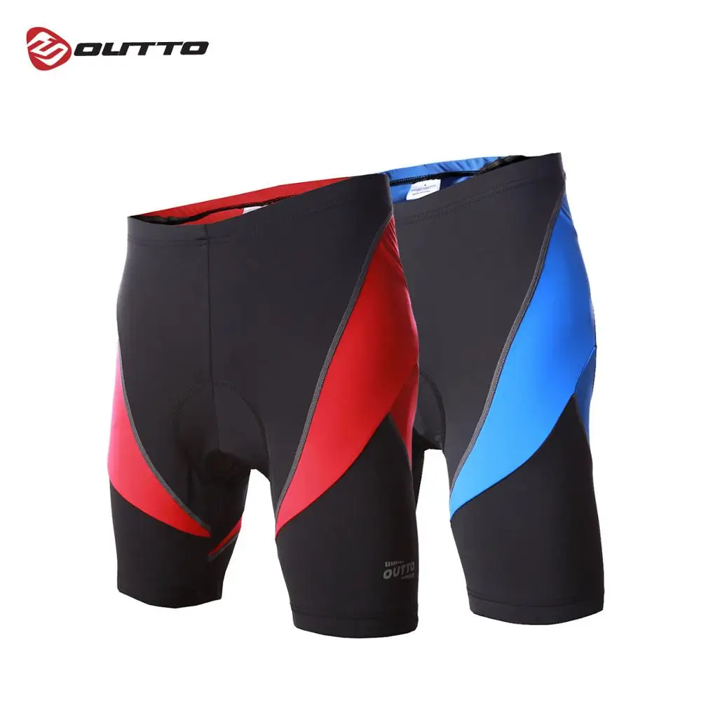 

Outto Men's Cycling Shorts Gel 3D Padded Compression Tights Shorts Breathable Lycra Summer Road Bike Shorts MTB Bicycle Tights