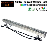 Free shipping TIPTOP 24x4W 4in1 Led wall washer light,dmx 512 RGBW led flood light waterproof type,good quality led washer light