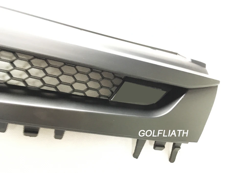 Golf LIATH для V-W golf MK7 Передняя Центральная решетка черный Хром ABS решетка радиатора верхняя решетка для golf 7