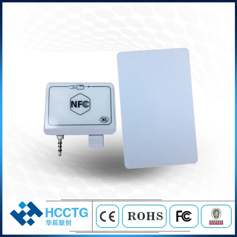 ACS ACR35 NFC аудио разъем считыватель магнитных карт/мобильный телефон считыватель кредитных карт с бесплатным SDK