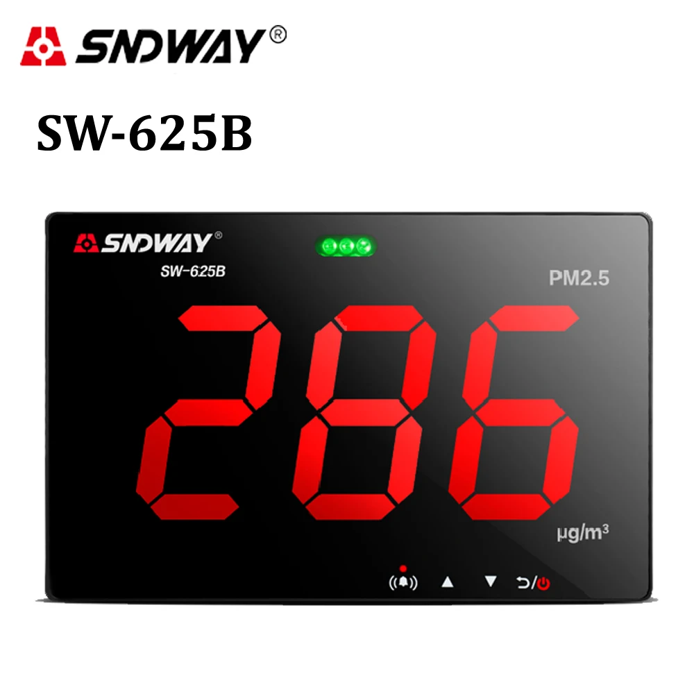 Лазерный детектор PM2.5 настенный монитор качества воздуха/газовый