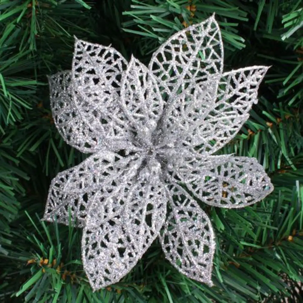 Рождественские цветы рождественская елка украшения для свадебной вечеринки