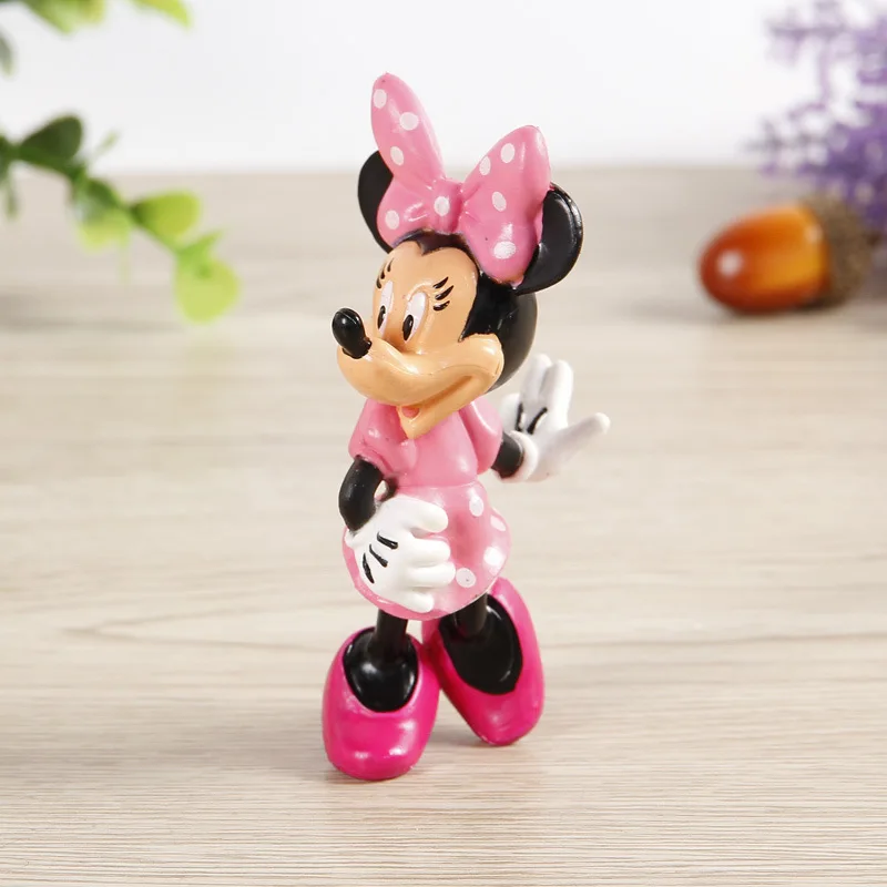 Мини фигурки из мультфильма Микки Маус 6 шт. 7 см|pvc action figure|model toyfigure model |