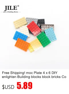 Moc кирпичная Арка 1x6x3 1/3 изогнутый верх 6060 сделай сам, Обучающие креативные строительные блоки, классические наборы, совместимые со сборными частицами