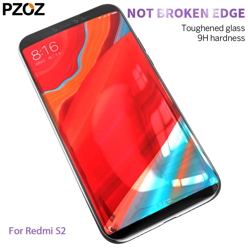 Pzoz Xiaomi Redmi S2 Стекло Экран крышка пленки протектора аксессуары Защитная