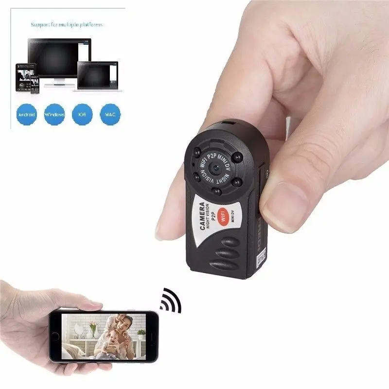 8 ГБ карта + мини камера Q7 720P Wifi DV DVR беспроводная IP абсолютно новая