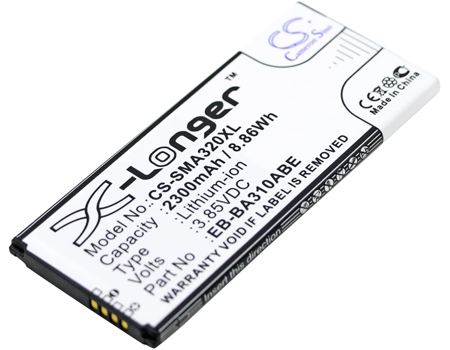 Cameron Sino 2300mAh батарея EB BA310ABE GH43 04562A для Samsung Galaxy A3 2016 SM A310 A310F/DS A310Y|Аккумуляторы