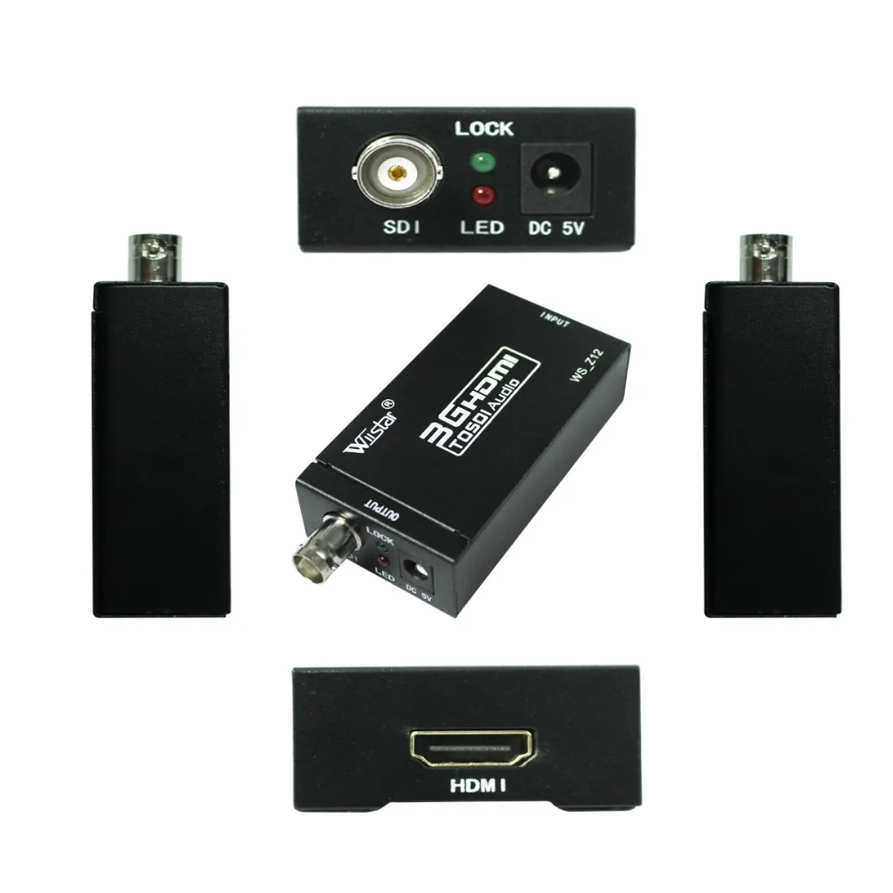 Конвертер выходов Wiistar HDMI в SDI поддержка 720P и 1080P (HDMI SDI)|Кабели HDMI| |