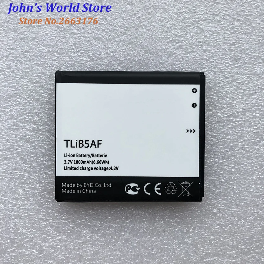 Оригинальный аккумулятор для телефона TLiB5AF Alcatel One Touch Pop C5 OT 5036 5036D 5037 5037D Сменные