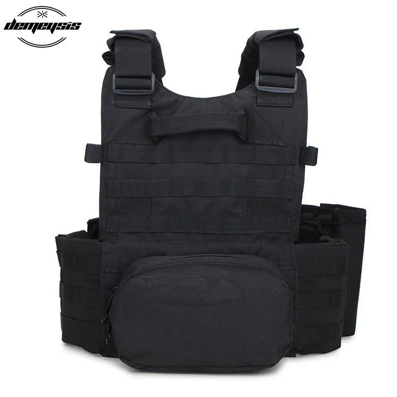 Мультикам камуфляж Molle нейлон модульный жилет тактические боевые жилеты для охоты 6094 жилеты Военная Мужская одежда армейский жилет