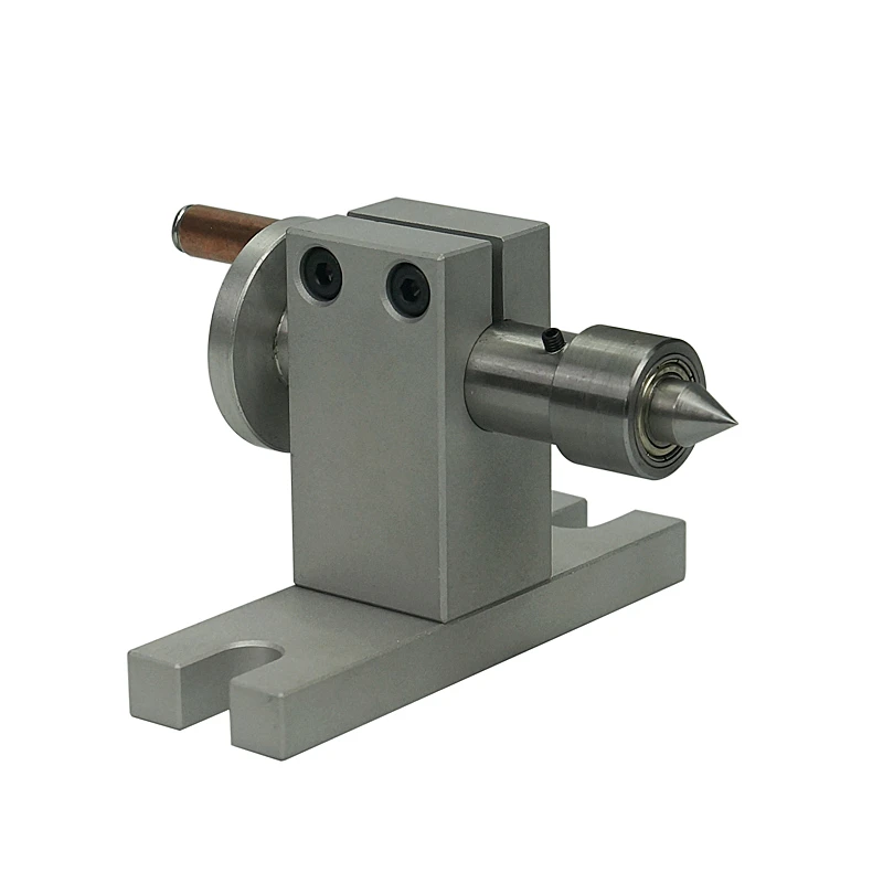 

CNC Router Engraver Milling Machine part cnc rotary axis chuck 50mm activity tailstock and Rotary 4th Axis tool